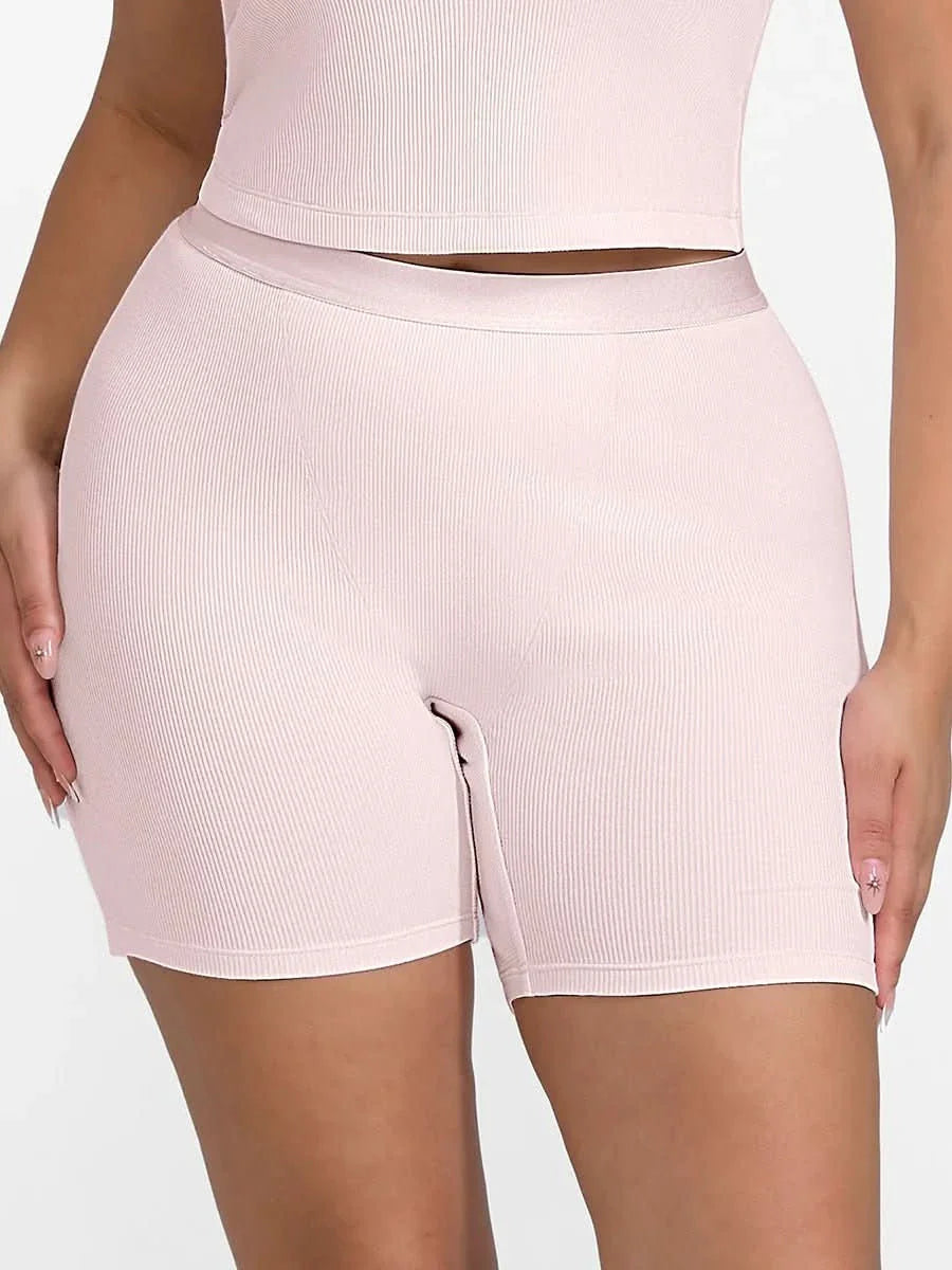 Ribbed Boxer Shorts