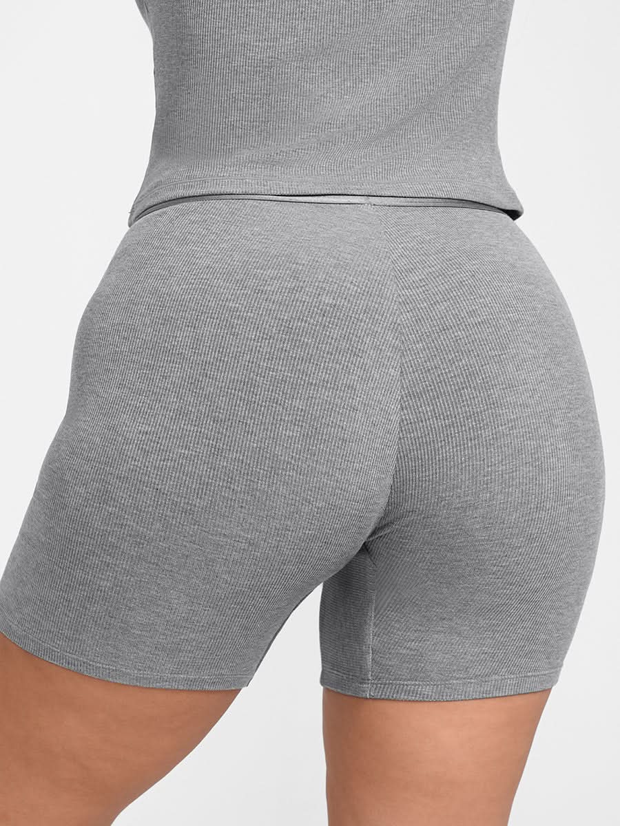 Ribbed Boxer Shorts