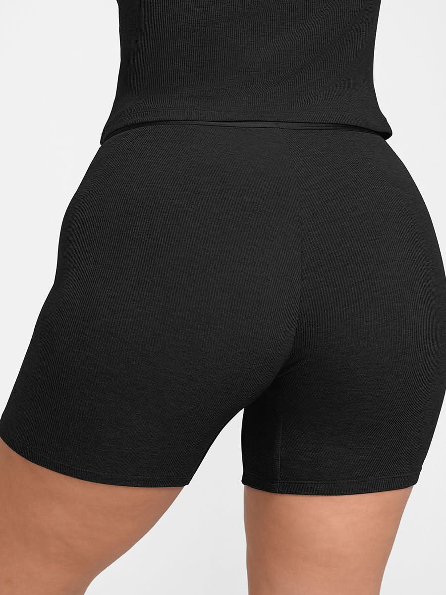 Ribbed Boxer Shorts