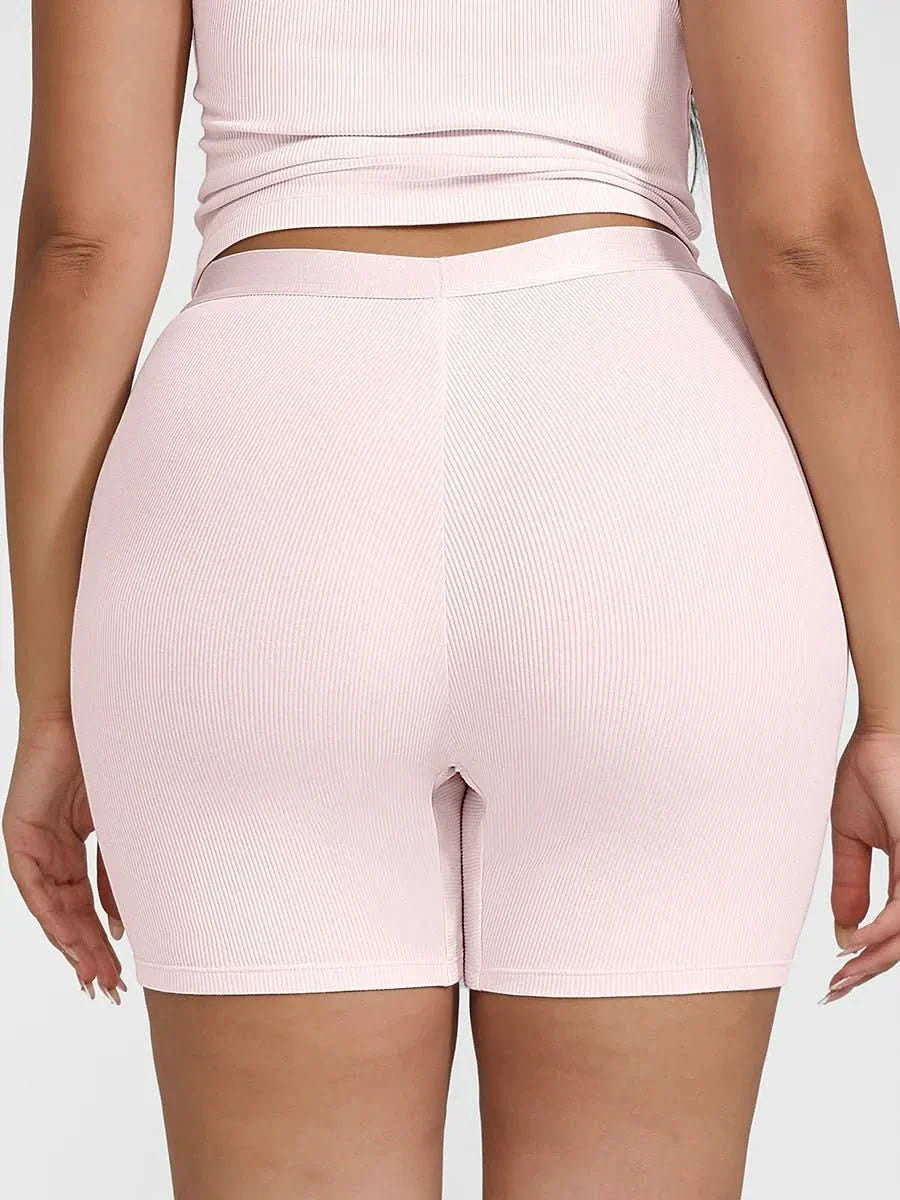 Ribbed Boxer Shorts