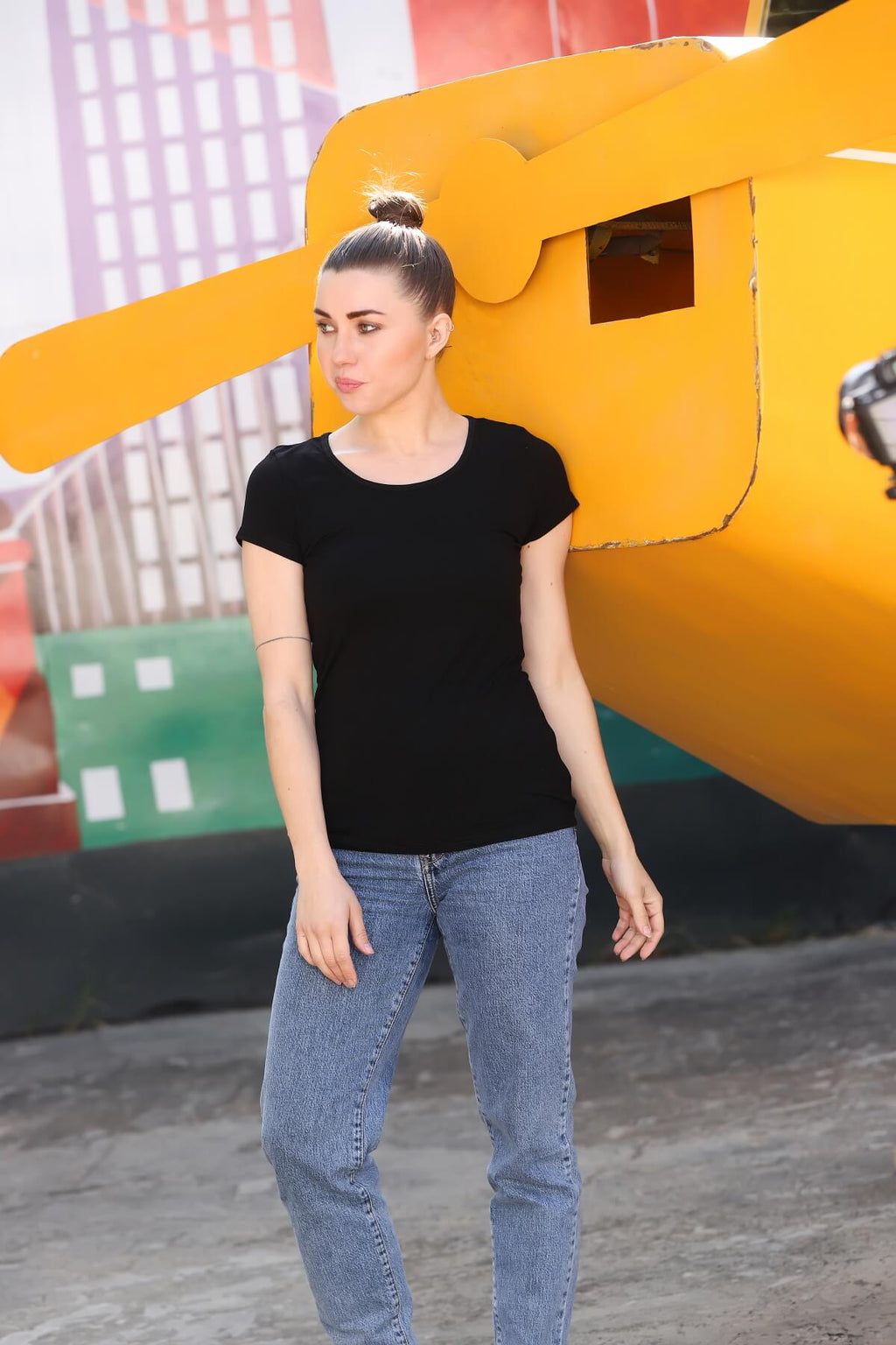 Bamboo Fabric Half Sleeves T-Shirt