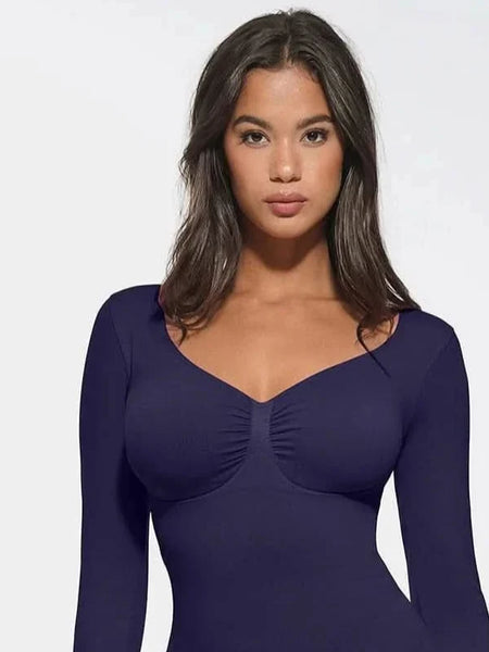 Seamless Waist and Tummy Control Shaping Top