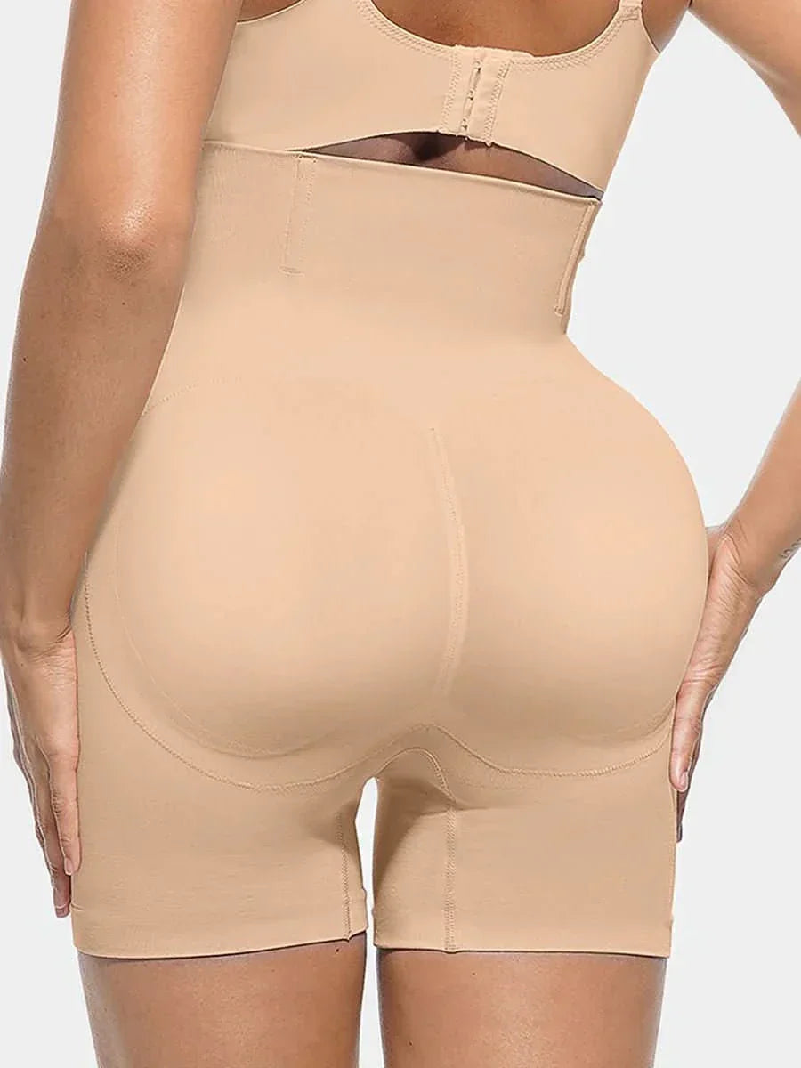 High Waisted Padded Butt Lifter Shorts