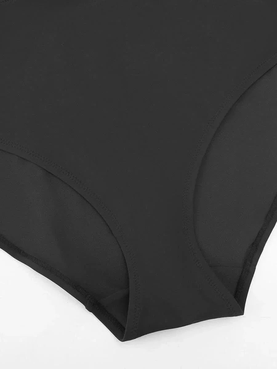Ruched Tummy Control One Piece Swimsuit