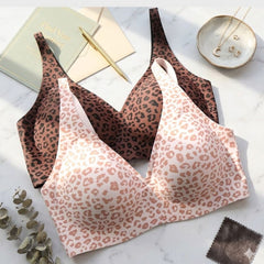 Seamless Wireless Push-Up Bra
