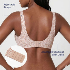 Seamless Wireless Push-Up Bra
