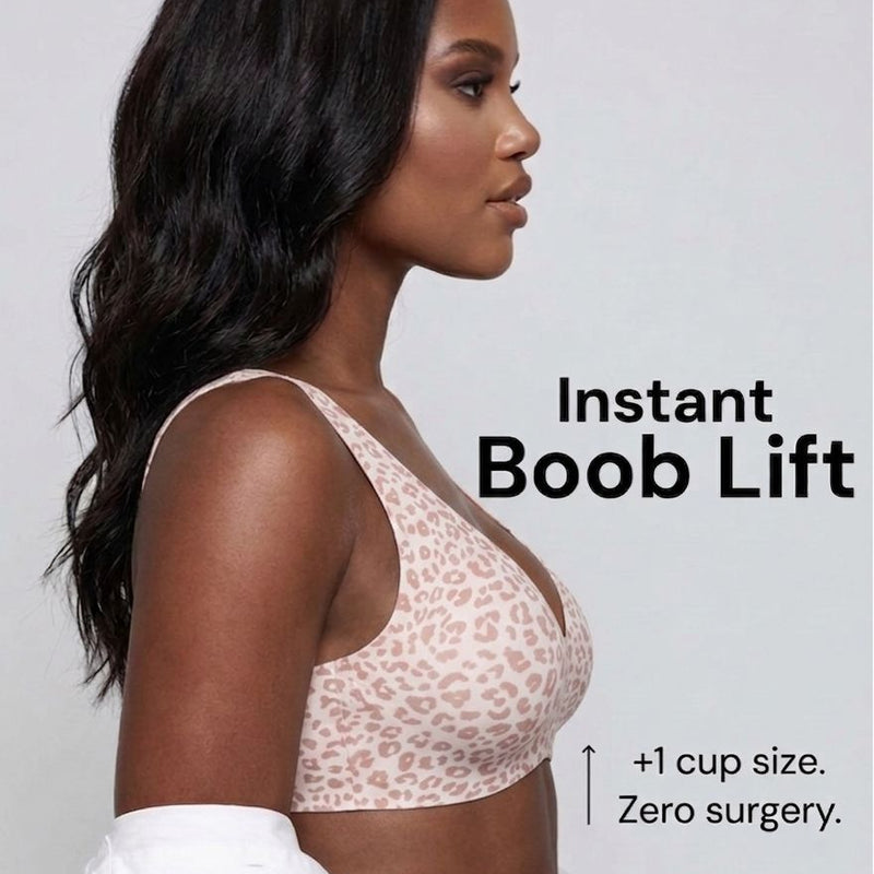 Seamless Wireless Push-Up Bra