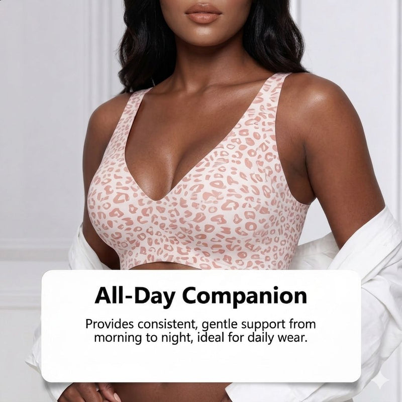 Seamless Wireless Push-Up Bra