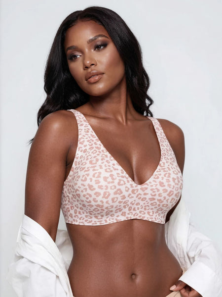 Seamless Wireless Push-Up Bra
