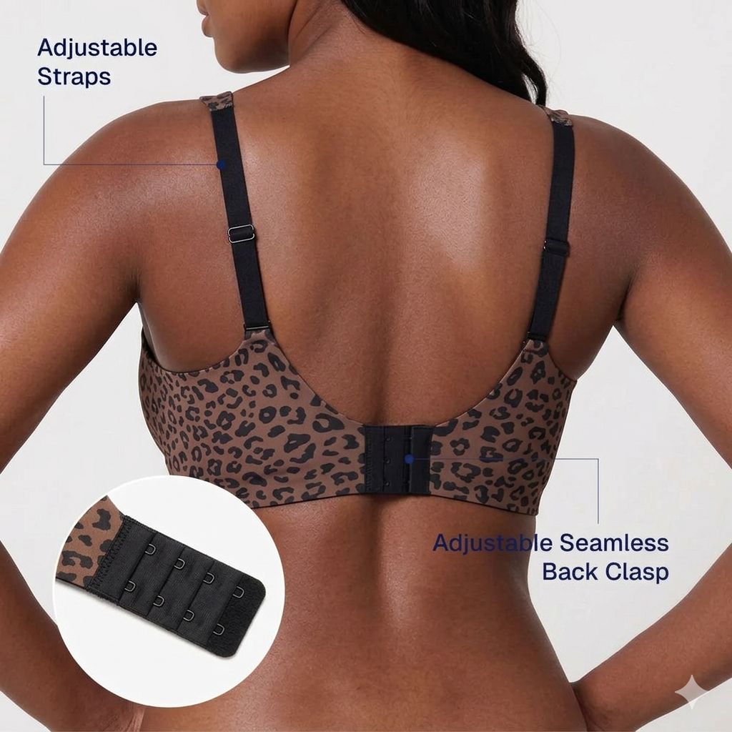 Seamless Wireless Push-Up Bra