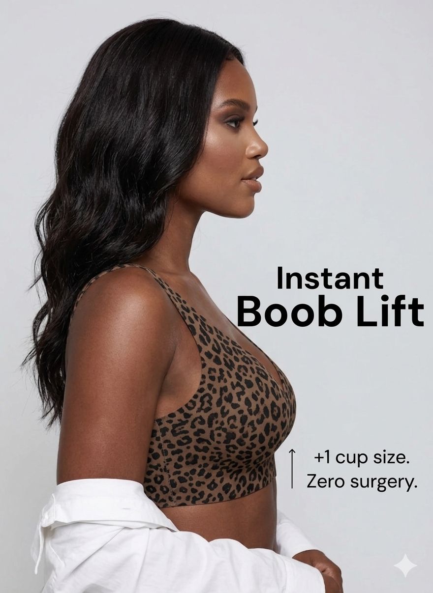 Seamless Wireless Push-Up Bra