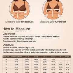 Brown Padded Wirefree Demi Cup Bra