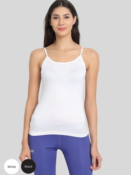 Bamboo Fabric Camisole Black and White | Pack of 2