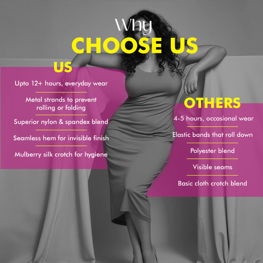 Tummy & Thigh Shaper Shorts (High Compression)