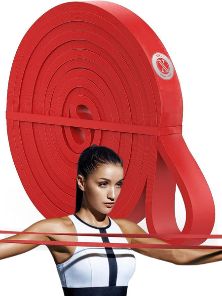 Pull up Resistance Loop Bands - Red - 15 to 35 Lbs