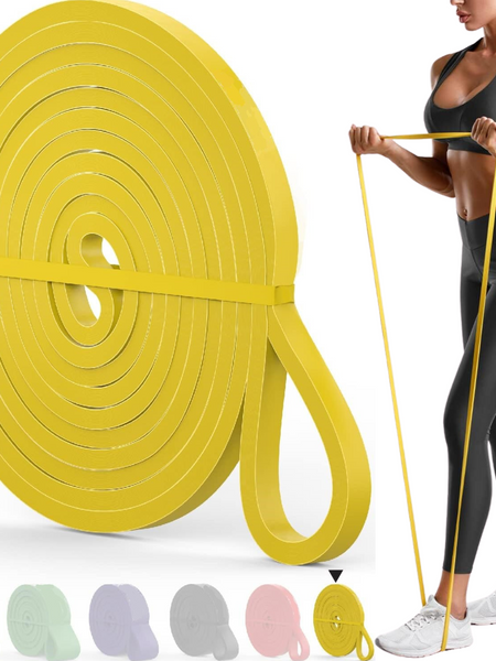 Pull up Resistance Loop Bands - Yellow - 5 to 15 Lbs