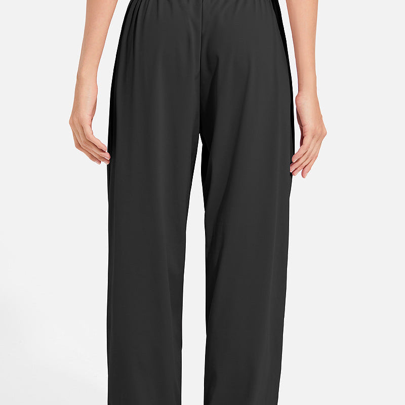 Nirvana Black Yoga Joggers
