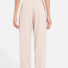 Prithvi Beige Yoga Joggers