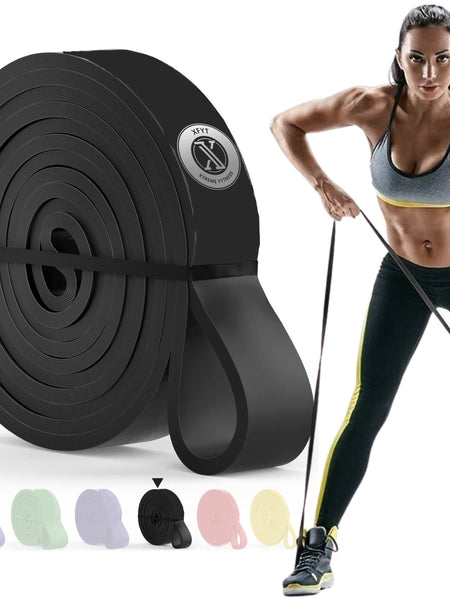 Pull up Resistance Loop Bands - Black - 30 to 70 Lbs
