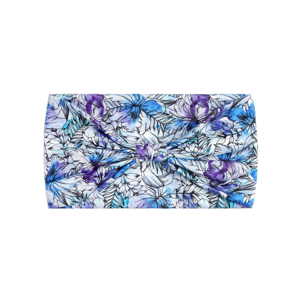 Nature's Love Hairband : Blue Orchid