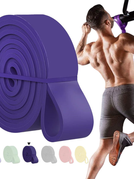 Heavy Pull up Resistance Loop Bands - Purple - 40 to 90 Lbs