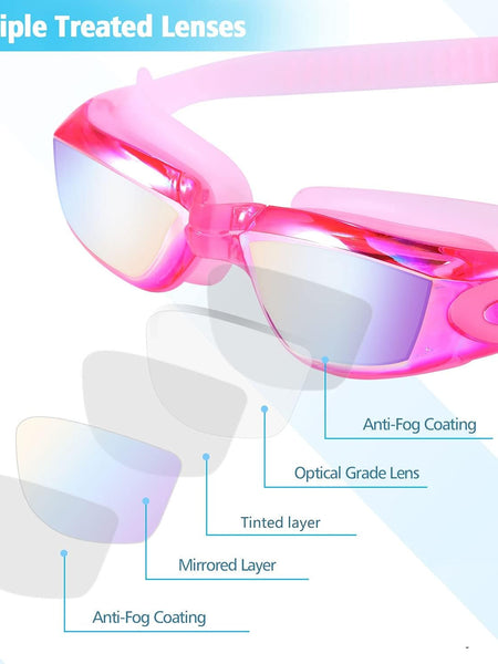 Swimming Goggles : Pink