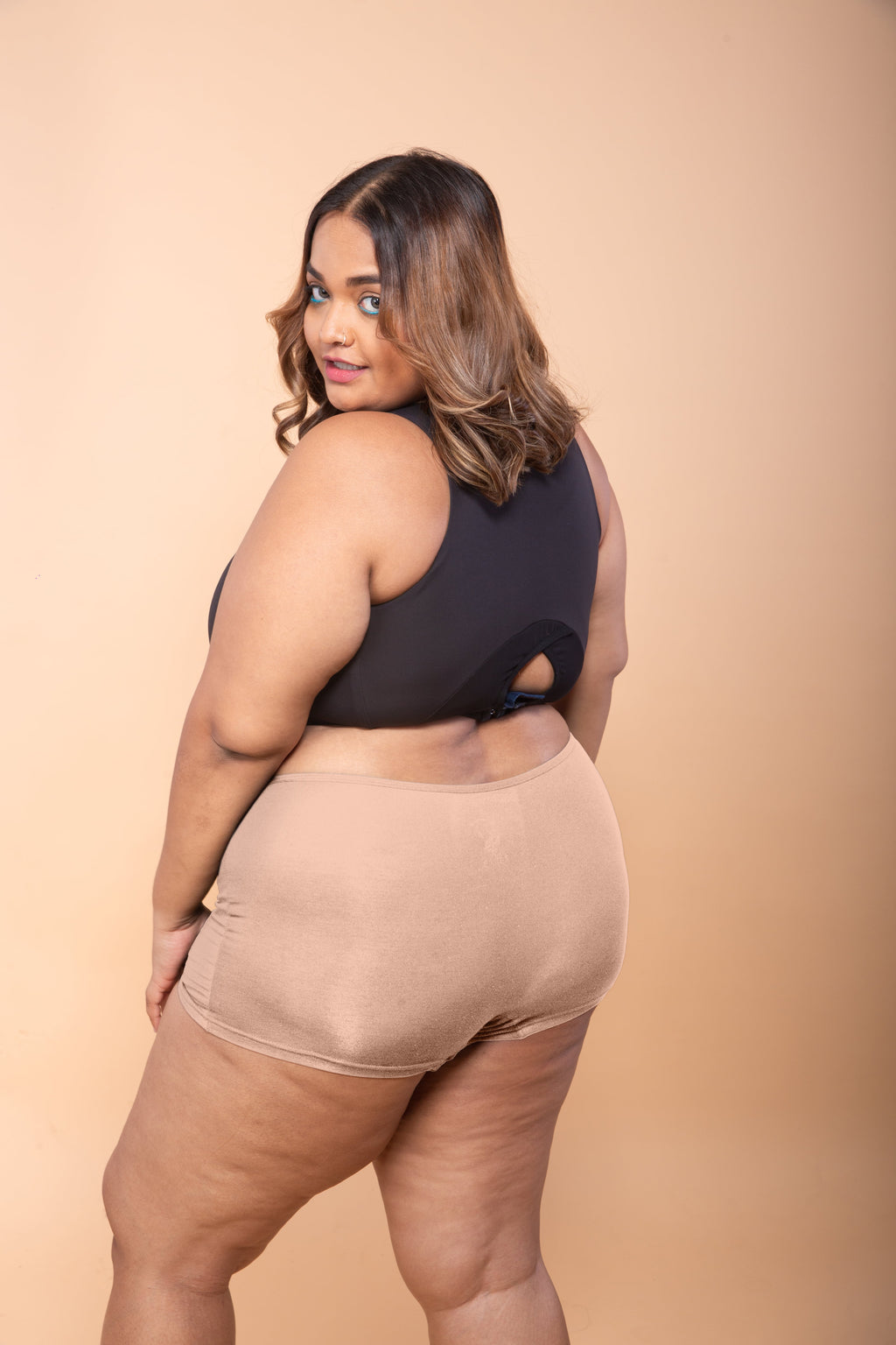 Beige Boyshorts | Best Modal Fabric Underwear for Women | Tilt Intimates