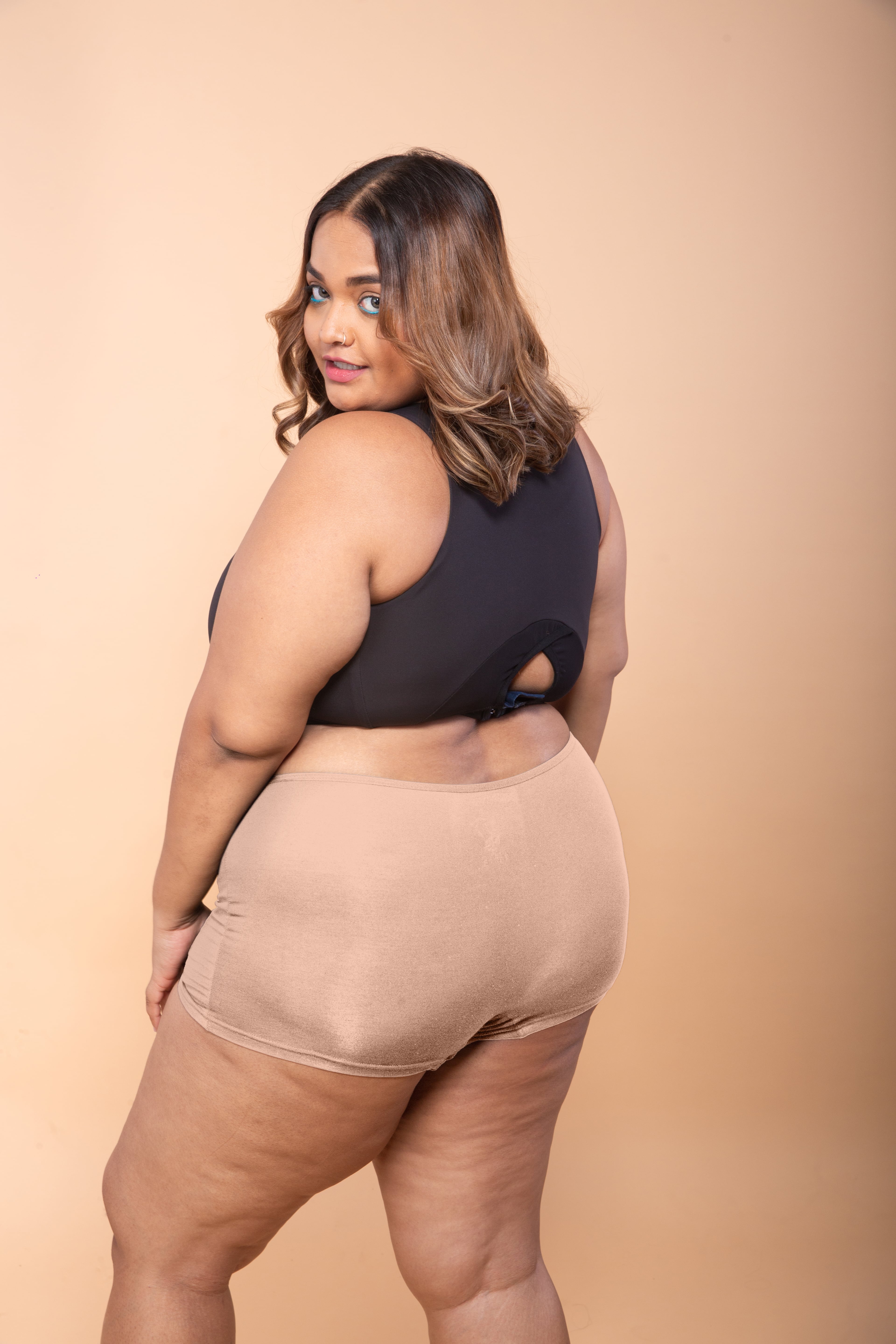 Beige Boyshorts | Best Modal Fabric Underwear for Women | Tilt Intimates
