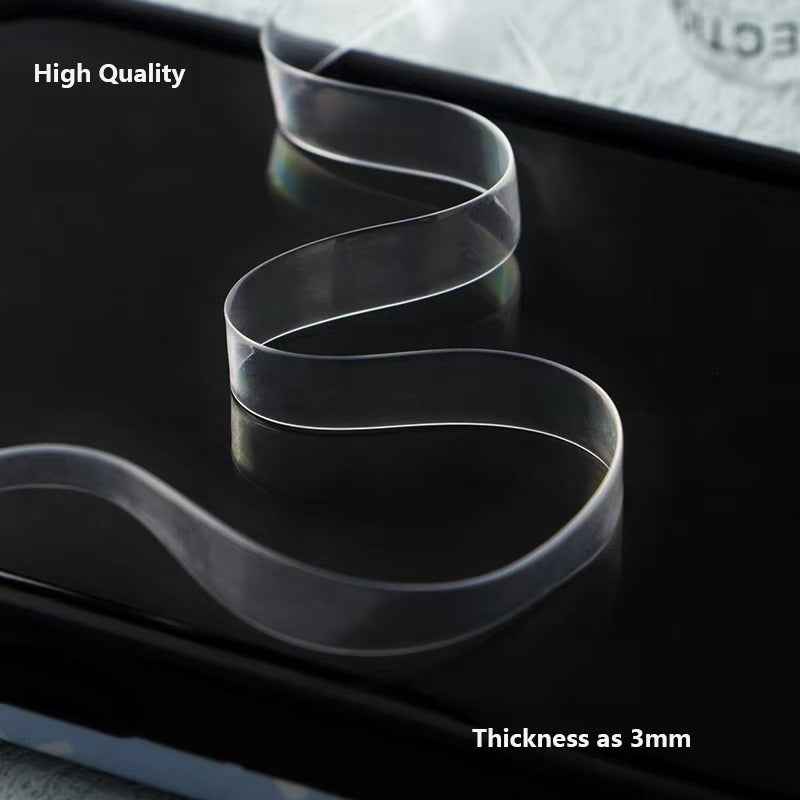 Women Pack Of 4 Sets Invisible Soft Clear Transparent Replacement Bra Shoulder Straps