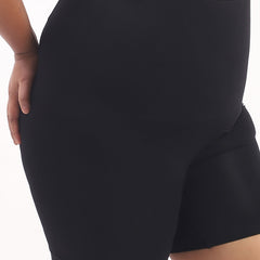 Annie – High Waist Sculpting Shorts in Black
