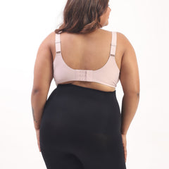 Annie – High Waist Sculpting Shorts in Black