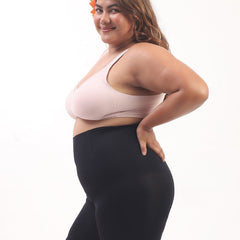 Annie – High Waist Sculpting Shorts in Black