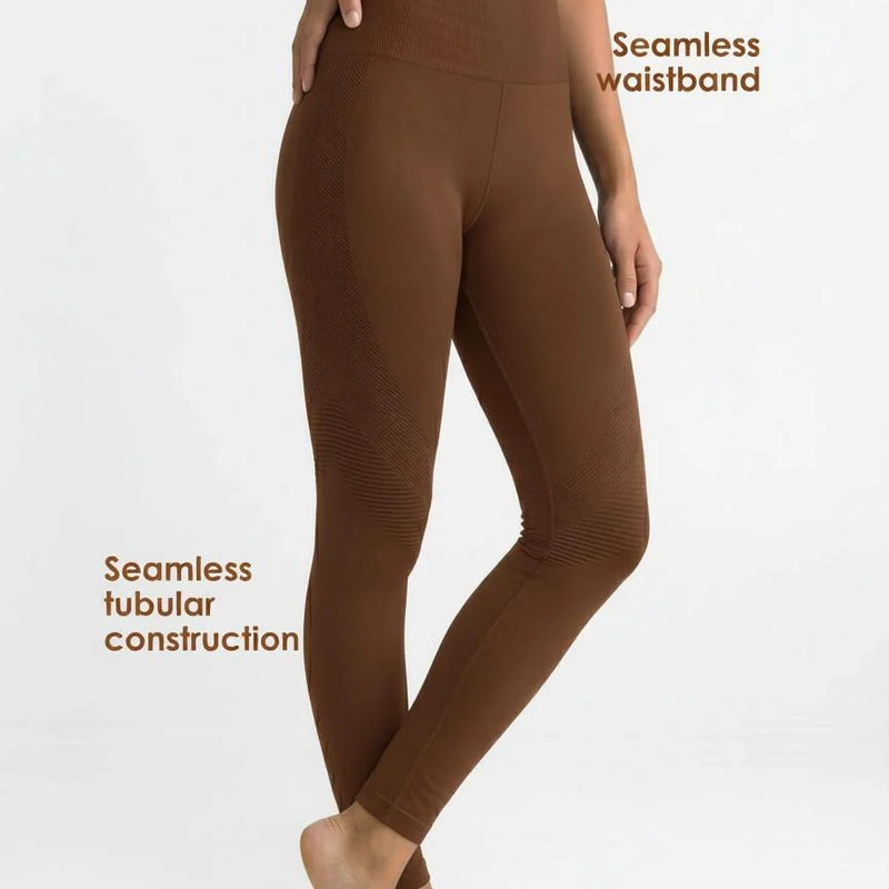 Buy_Blossom_BL_SL_L_55_Seamless_High_Waist_Activewear_Leggings_Brown_3
