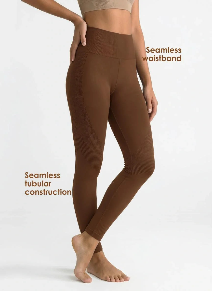Buy_Blossom_BL_SL_L_55_Seamless_High_Waist_Activewear_Leggings_Brown_3