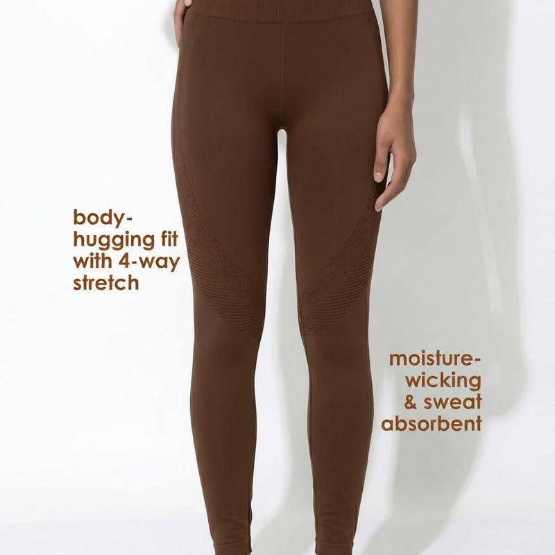 Buy_Blossom_BL_SL_L_55_Seamless_High_Waist_Activewear_Leggings_Brown_2