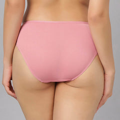SOIE Woman - Mid Rise Full Coverage Lace Panty - Panty -for Women