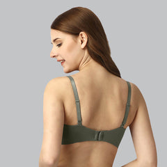 SOIE Woman - Full Coverage Padded Non Wired T-shirt Bra - Bra -for Women