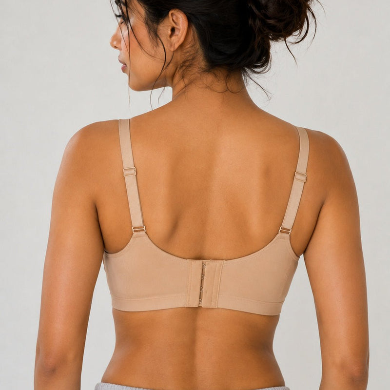 Wirefree padded full coverage Lace Bra