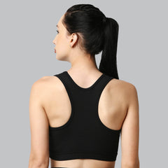 SOIE Woman - Medium Impact Quick Dry Racerback Athleisure Sports Bra - Bra -for Women