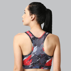 SOIE Woman - Medium Impact Racerback Sports Bra - Sports Bra -for Women
