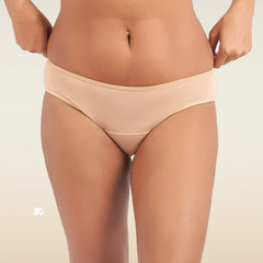 Beige Low-waist Absorbent Underwear
