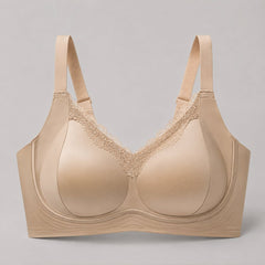 Wirefree padded full coverage Lace Bra
