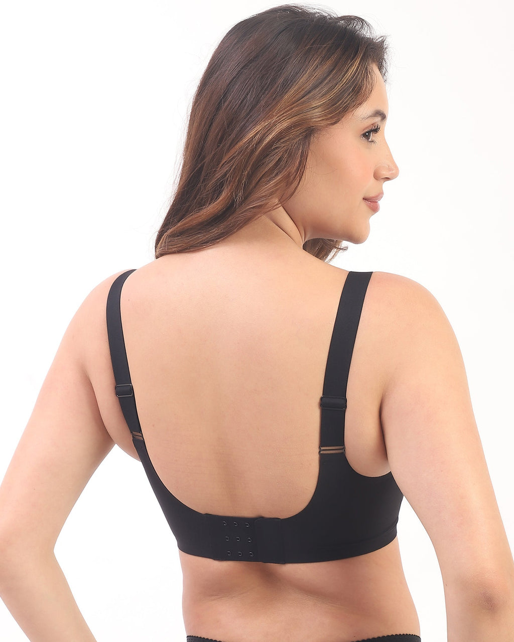 Everyday Black Duo- Bello & Vera Black Seamless Wirefree Bras