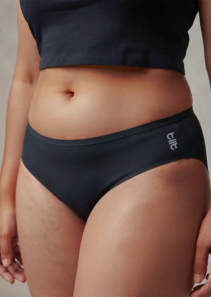 Assorted 3 Pack - Low-waist Bamboo Absorbent Underwear