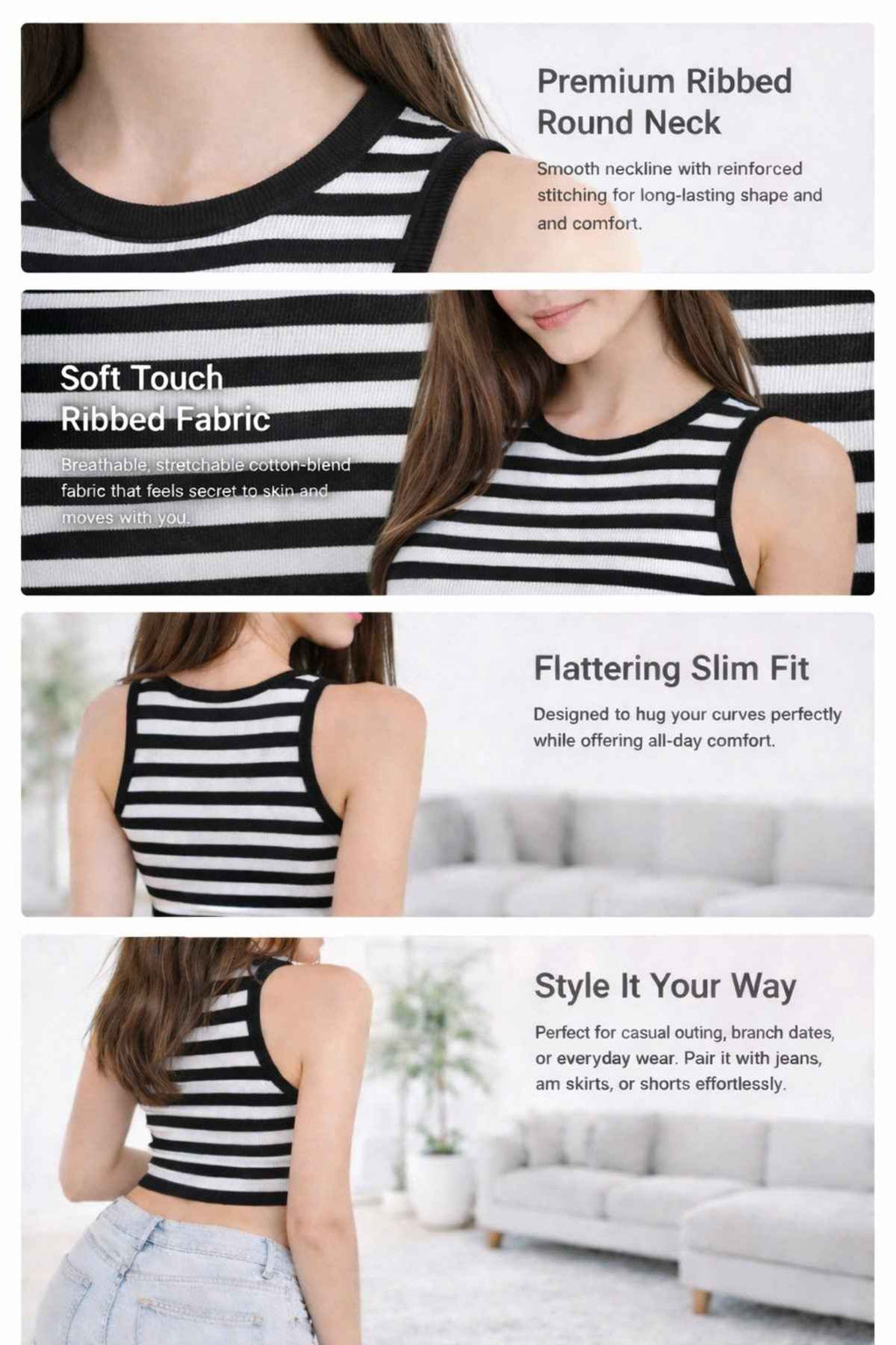 BCA-TOP4352A-M-Black