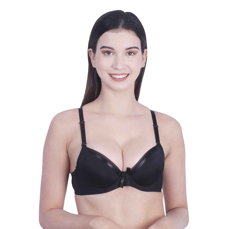 Brachy Women T-shirt Heavily Padded Pushup Bra