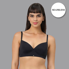 SOIE Woman - Full Coverage Padded Non Wired T-shirt Bra - Bra -for Women