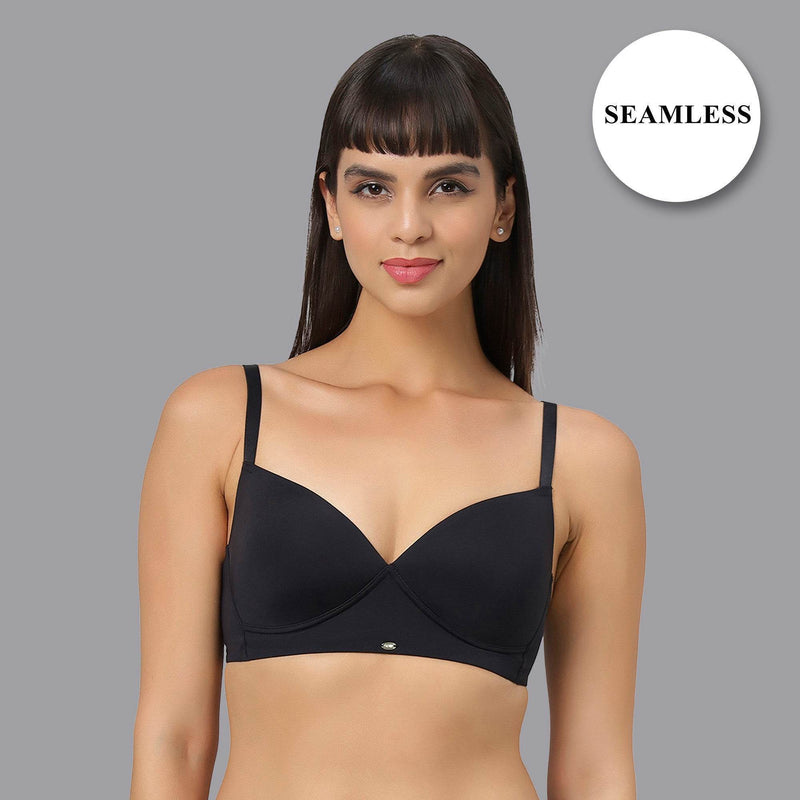 SOIE Woman - Full Coverage Padded Non Wired T-shirt Bra - Bra -for Women