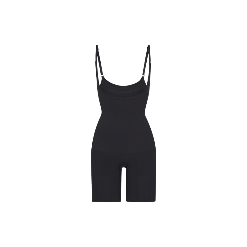 Open Bust Mid Thigh Bodysuit
