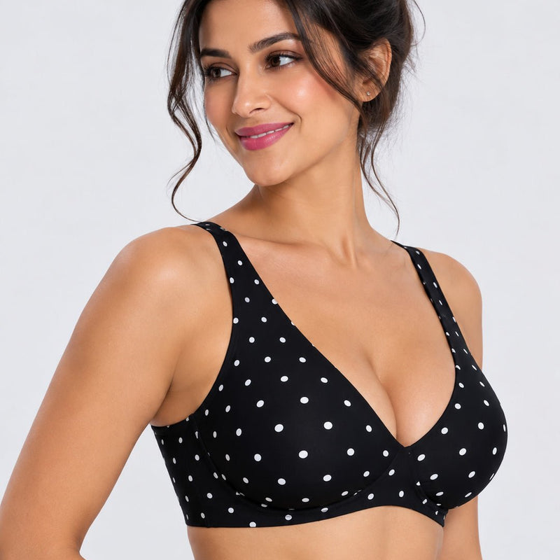 Seamless Wireless Plunge Bra